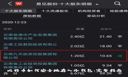 比特币如何安全地存入冷钱包：完整指南