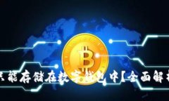 比特币是否只能存储在数